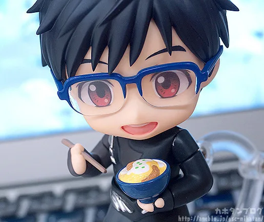 10 см YURI on ICE Nendoroid 736# кацуки Yuri аниме мультфильм фигурка ПВХ игрушки Коллекционные Фигурки для друзей подарки