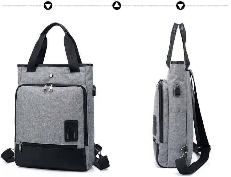 ZENBEFE многофункциональная деловая сумка Внешний USB зарядка Рюкзак для ноутбука 14 дюймов Сумка для ноутбука Бизнес-рюкзак школьные рюкзаки