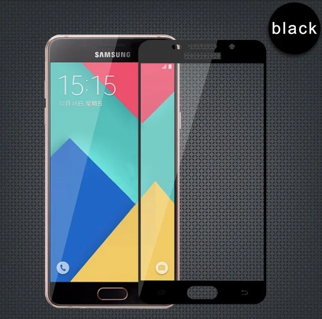 Закаленное стекло с полным покрытием для Samsung Galaxy A5 2016 A5100 защитная пленка экрана