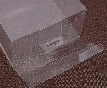 

Latest arrival transparent printing square PVC gift packaging box custom Clear Lid Gift Box suppliers ---PX20188