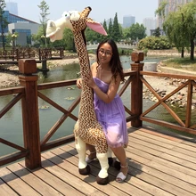 huge 180cm Madagascar giraffe doll lovely giraffe plush toy home decoration surprised Christmas gift birthday gift