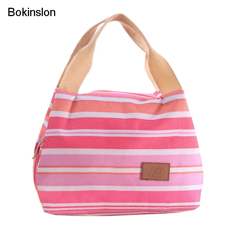 

Bokinslon Handbags Woman Bags Cute Casual Nylon Female Bags Stitching Color Practical Ladies Outdoor Picnic Bags
