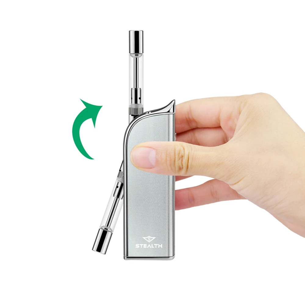 Yocan Stealth 2 в 1 Набор для сухого сжигания дыма пастес керамическая катушка/кварцевая