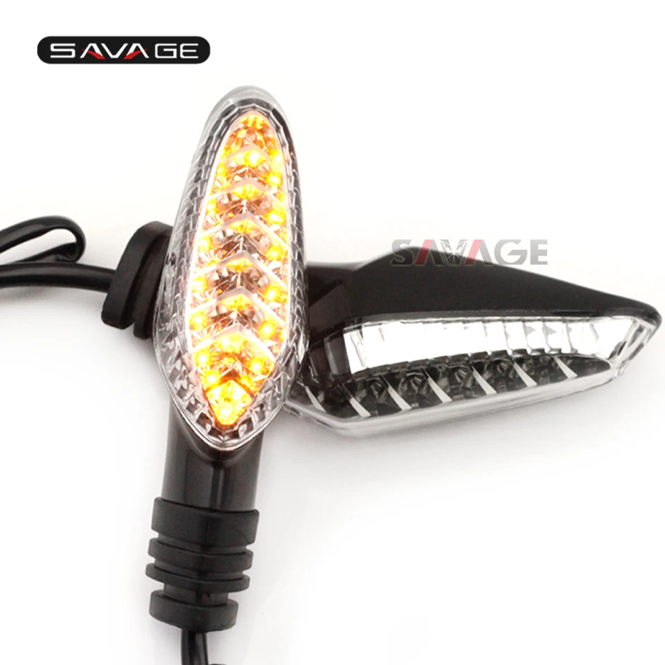 Turn Signal Lights Blinker Amber Flasher For Ducati Streetfighter 848 2009-2012
