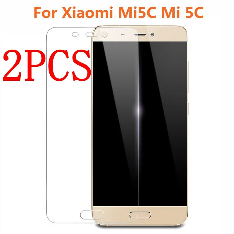 2 шт закаленное стекло для Xiaomi Mi5C Mi 5C защита экрана защитное | Мобильные телефоны и