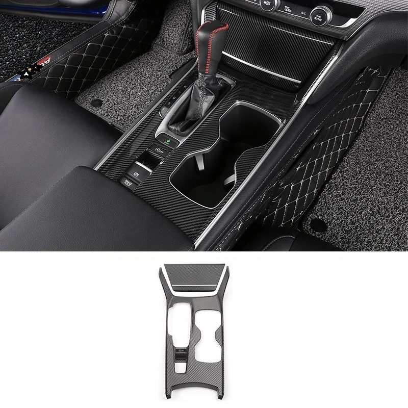 

Decorative Chromium Modified Gear Control System Interior Fashion Covers Sticker Strip Parts Modification 18 19 FOR Honda Accord