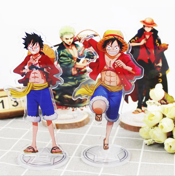 Anime One Piece Acrylic Figure Moneky D Luffy Acrylic Sheet Stand Cartoon Model Toy Doll For Children Gifts Aliexpress