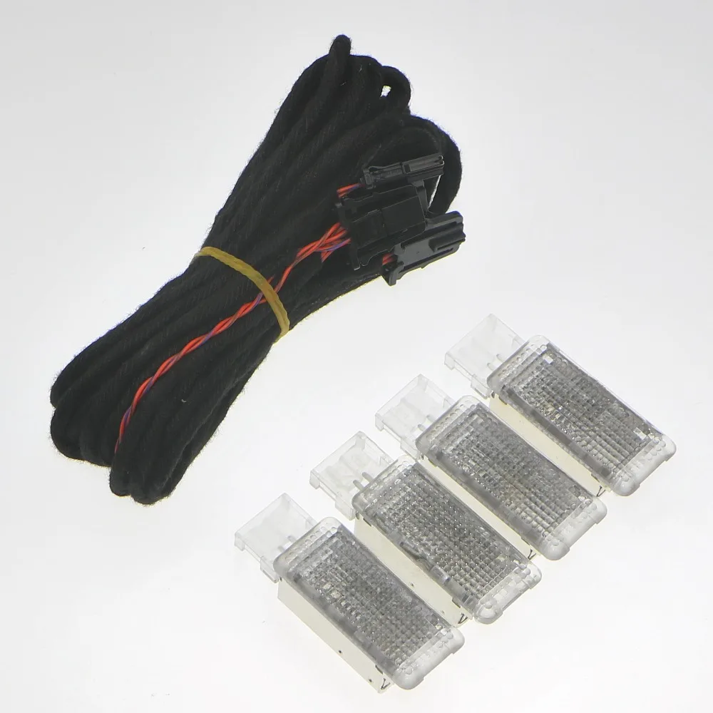 1 Набор OEM оригинальный для Footwell свет гольфа 6 Jetta MK5 MK6 Tiguan Passat B6 7L0 947 415 5ND 7L0947415