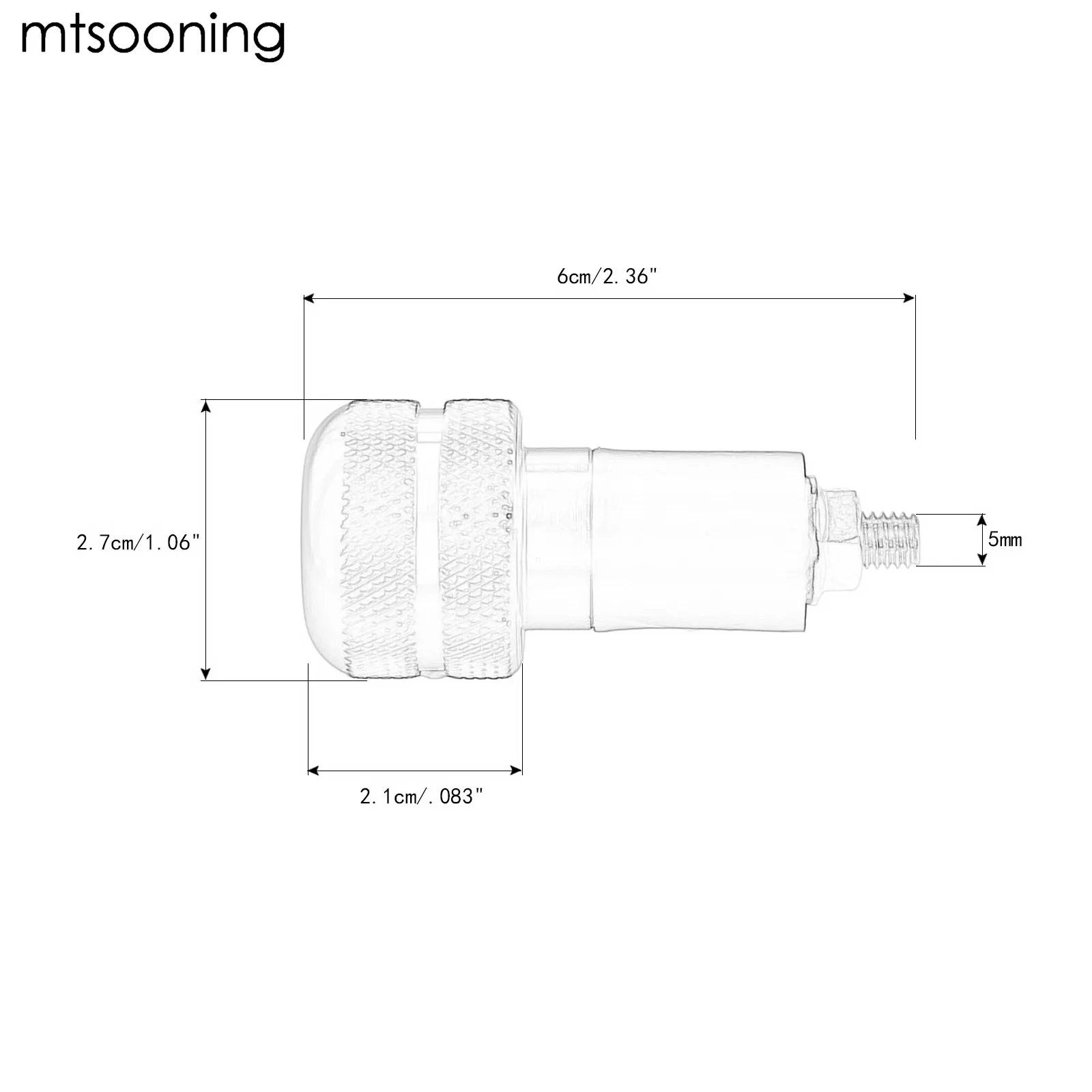Алюминиевые наконечники для руля mtsooning 7/8 дюйма 22 мм мотоцикла черные ползунка Honda