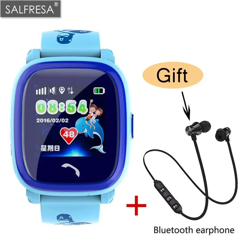 

SALFRESA DF25 Children LBS Phone baby smart watch Remote monitoring positioning IP67 Waterproof SOS Call Location Device Kid