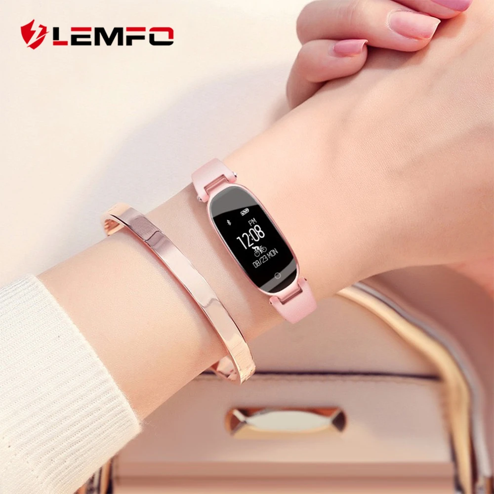 LEMFO S3 Smart Watch Women Wristbands Fitness Bracelet Heart Rate Monitor  IP68 Waterproof Bluetooth For IOS Android - AliExpress Consumer Electronics