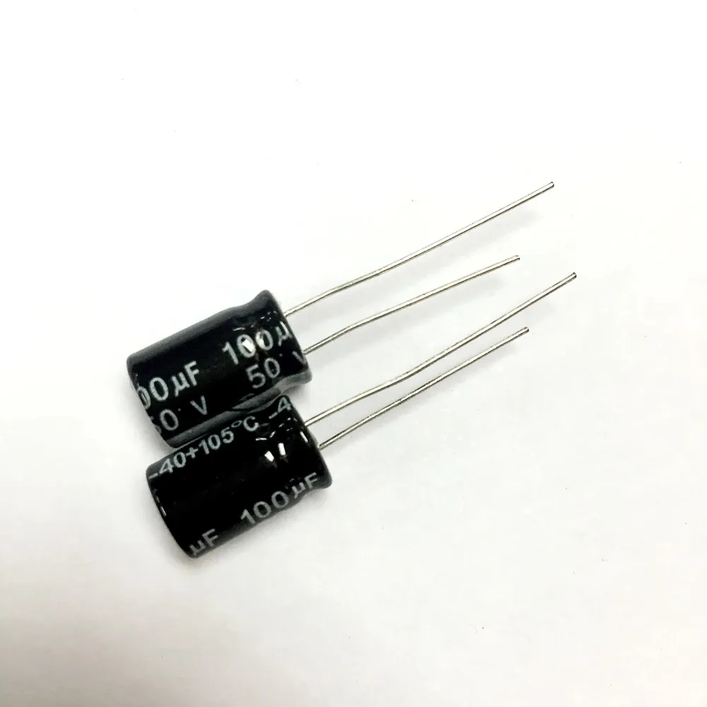 12 pcs 100uf  35v  105c  electrolytic capacitors 