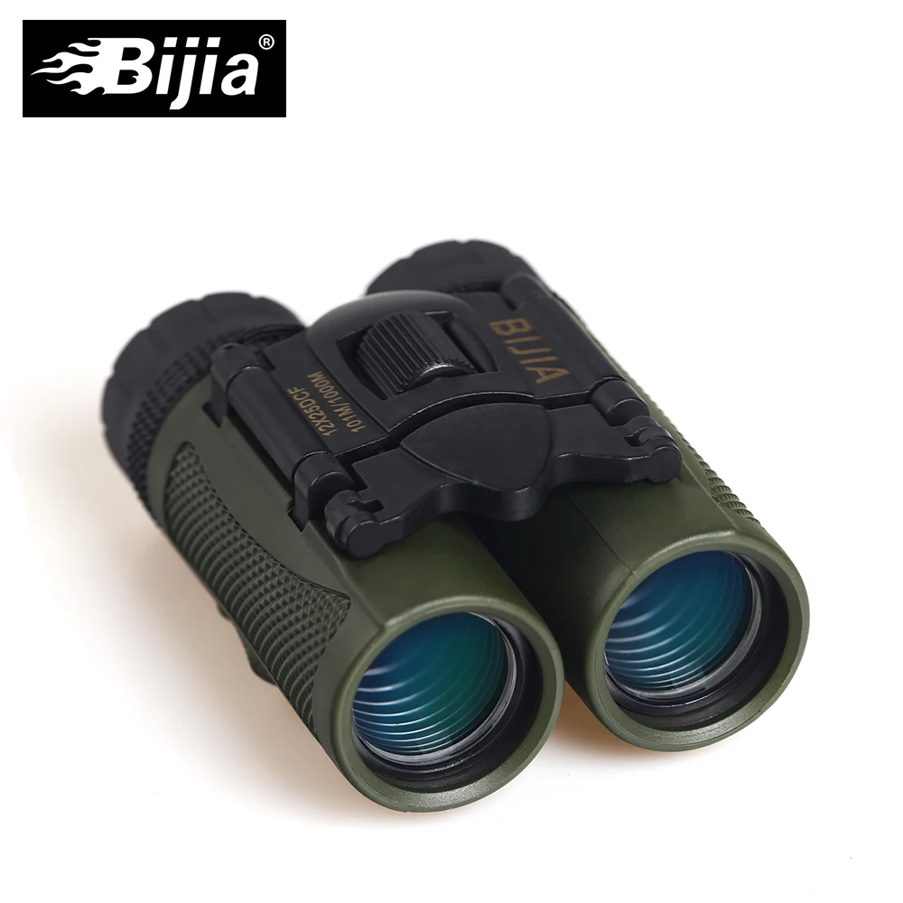 BIJIA 12x25 мини дневной световой телескоп профессиональный бинокль для путешествий