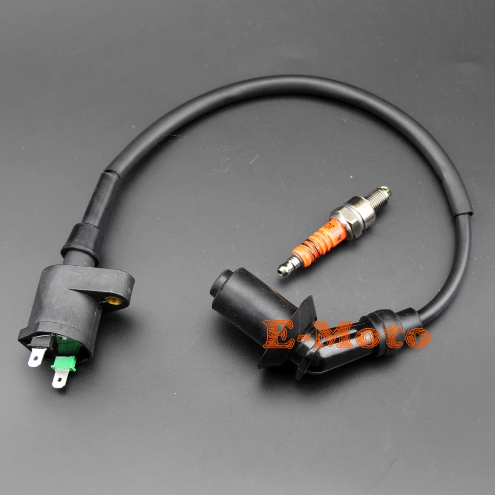 Катушка зажигания + A7TC A7TJC 3 электрода для GY6 50cc 125cc 150cc мопеда скутера
