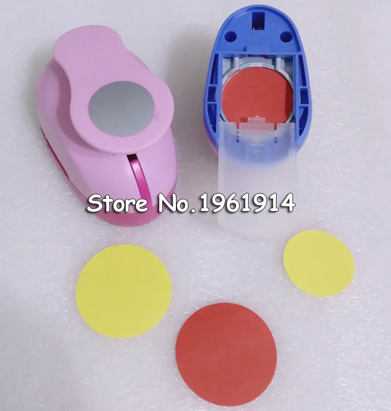 2pcs(3.8cm,2.5cm) circle shape craft punch set Punch Craft Scrapbooking