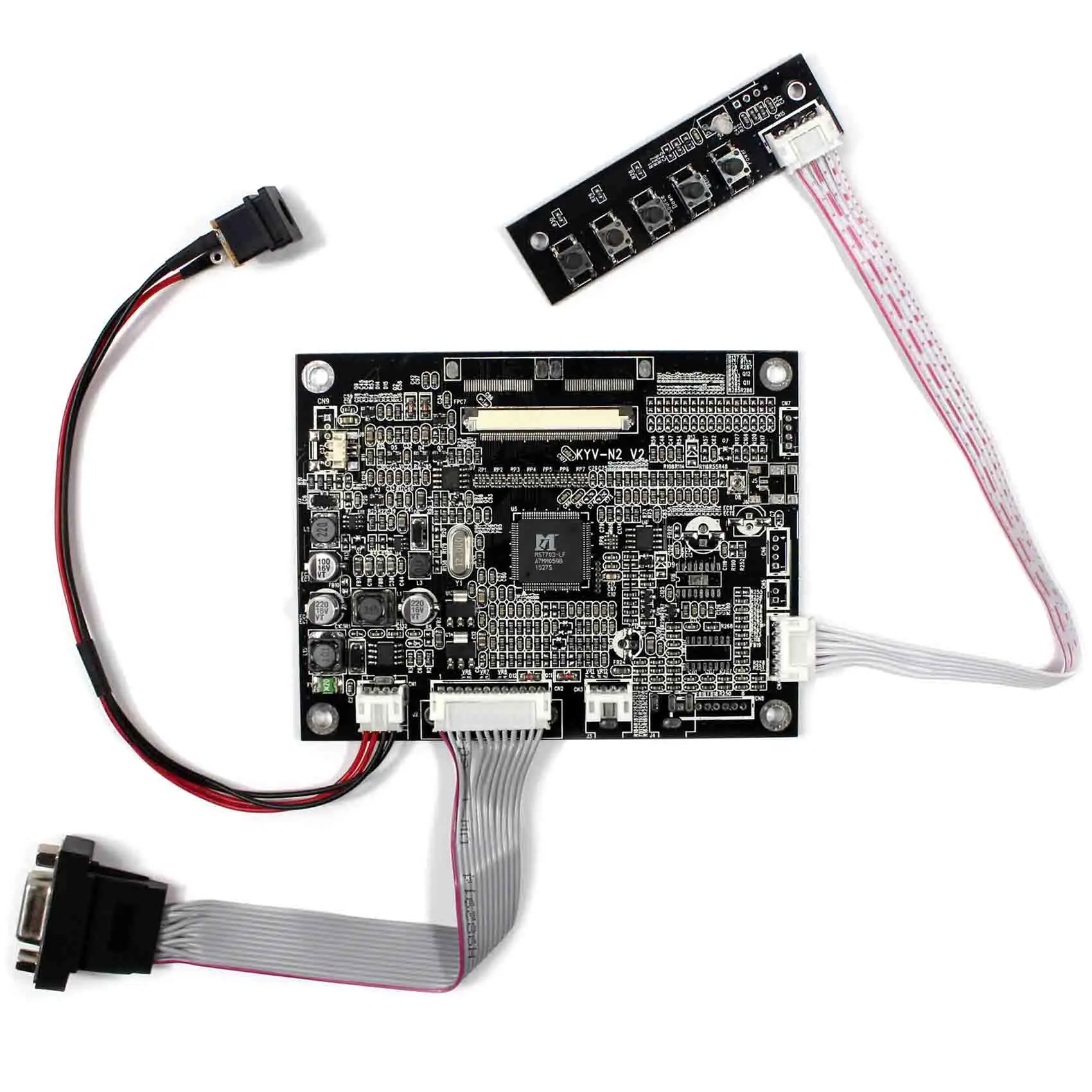 VGA+AV LCD Controller Board For 7&quot A070SN02 800x600 Display | Электроника