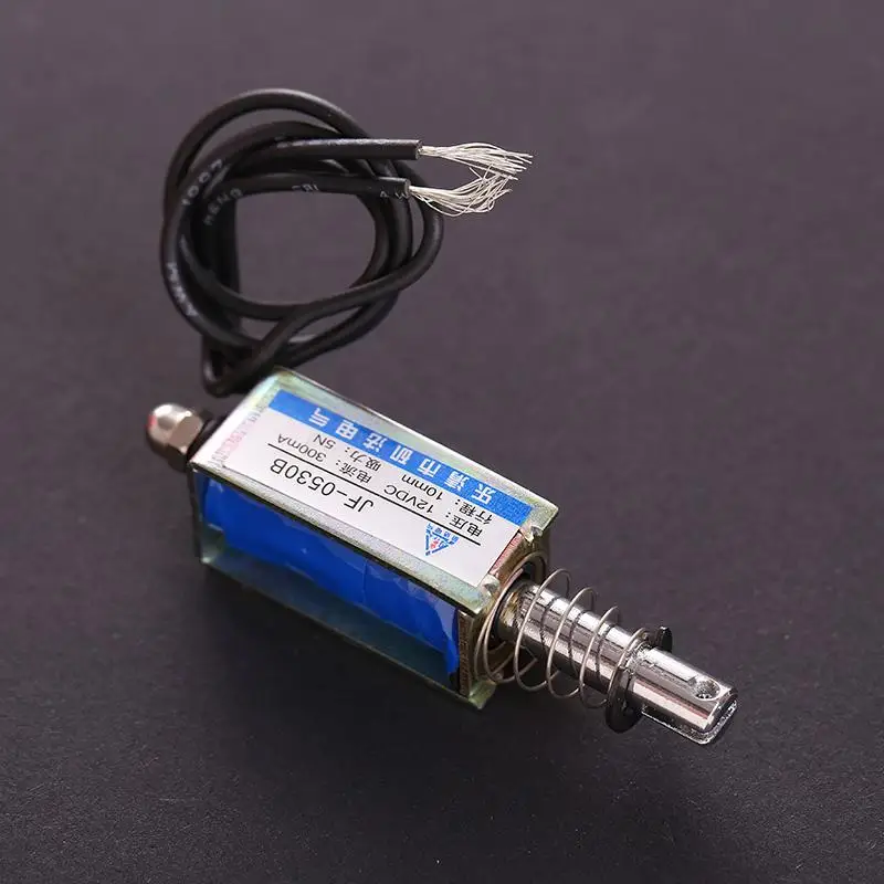 

Micro Mini Solenoid Valve Electromagnet Open Frame DC Push-Pull Type Magnet 12V DC for Electric Air Valve Water Gas Valve