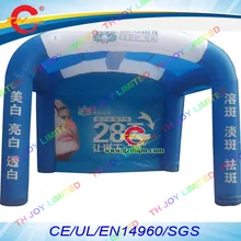 Воздушная до двери+ печать, 5x4x4 mH надувной тент, надувной куб стенд, надувная реклама воздушный приют