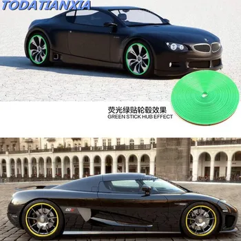 

8M Car Wheel Hub Tire Sticker for saab ford focus 3 ford mondeo mk3 h7 opel zafira b alfa romeo 159 w5w saab 9-3 volvo seat