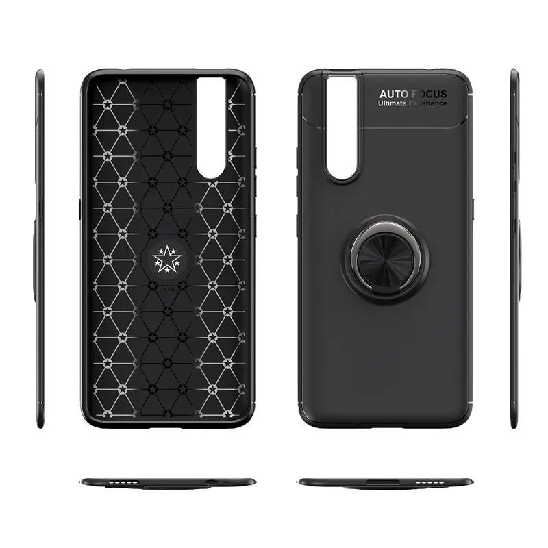 For Vivo V15 Pro Case Vivo V15 Pro 360 Degree Ring Finger Holder Car Magnet Phone Case For Vivo V15 Pro V15Pro V 15 Pro Fundas