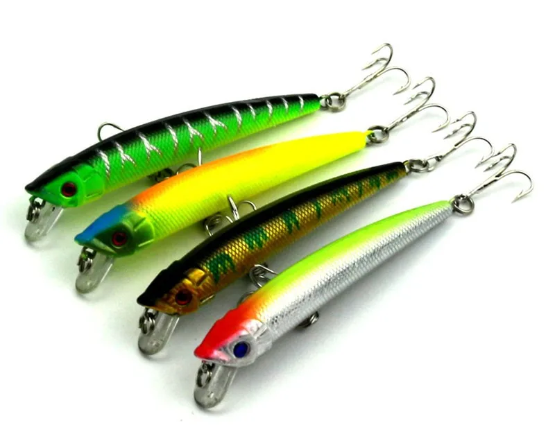1x 9.5cm 7.3g Hard Plastic Artificial Baits China Fishing Lures Laser Pencil Lure Minnow Swimbait Crank Bait Low Price On Sale  (4)