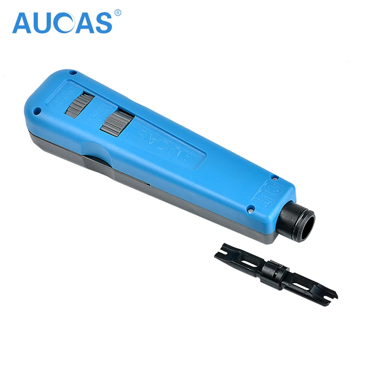 Aucas Network Cable impact krone tool module block insertion punch down tool 110 type patch panel h