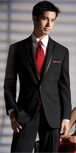 Style picture 9 Мужской модный красивый красный костюм из 3 предметов на заказ, Новое мужское платье, сценический костюм для танцев, повседневный костюм(пальто+ штаны+ жилет - Цвет: Style picture 9