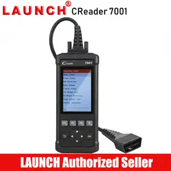 Запуск CReader 7001 CR7001 автомобиля диагностический инструмент Code Reader Авто полный OBD2 EOBD диагностический Функция с маслом сброс сканер