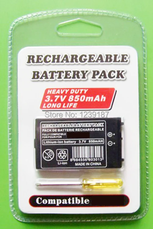 şarj edilebilir Li ion pil Nintendo DS nds ntr 001 ntr003 aracıliion car batteriesliion