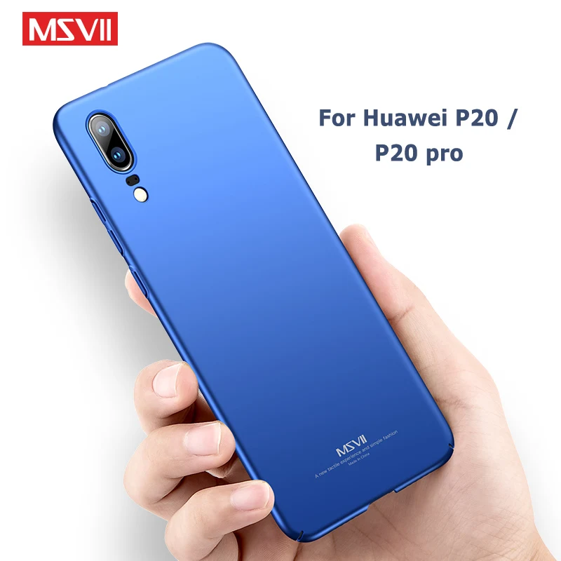 Чехлы MSVII для Huawei P20 Lite чехол huawei p20 Pro Coque P 20 Plus Ультратонкий Жесткий из