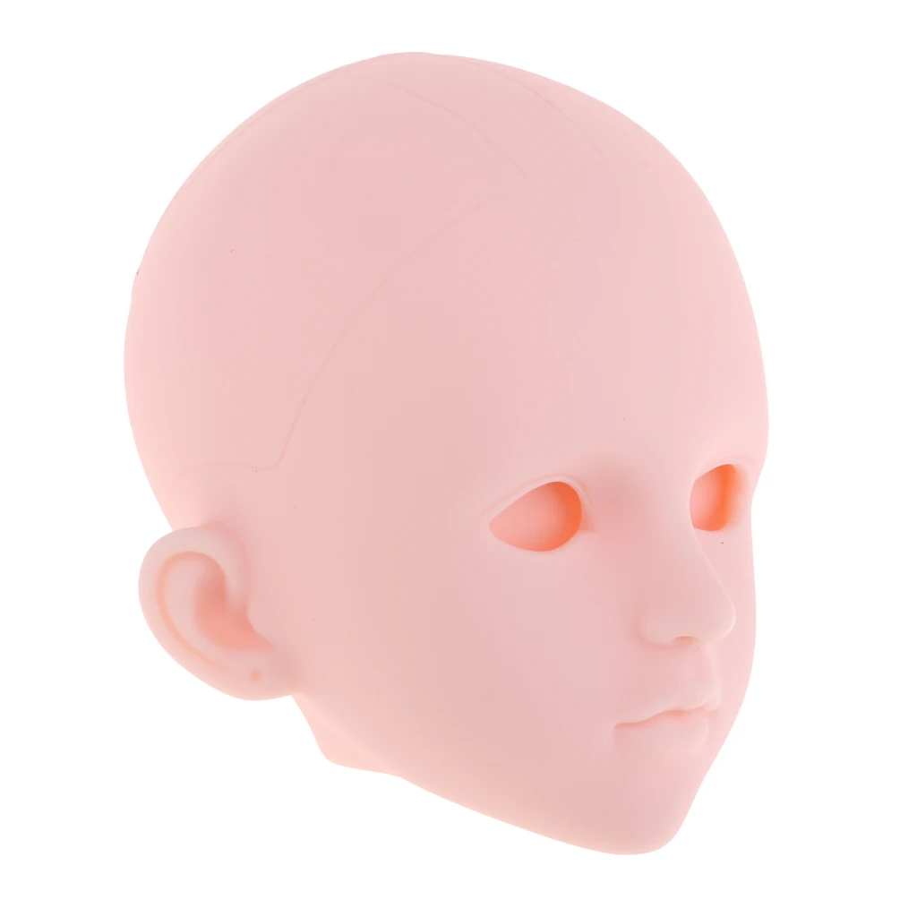 1/4 Female  Doll Head Sculpt Ball-Jointed Doll Body Parts for practicing make up Applicable 1/4 female head sculpt