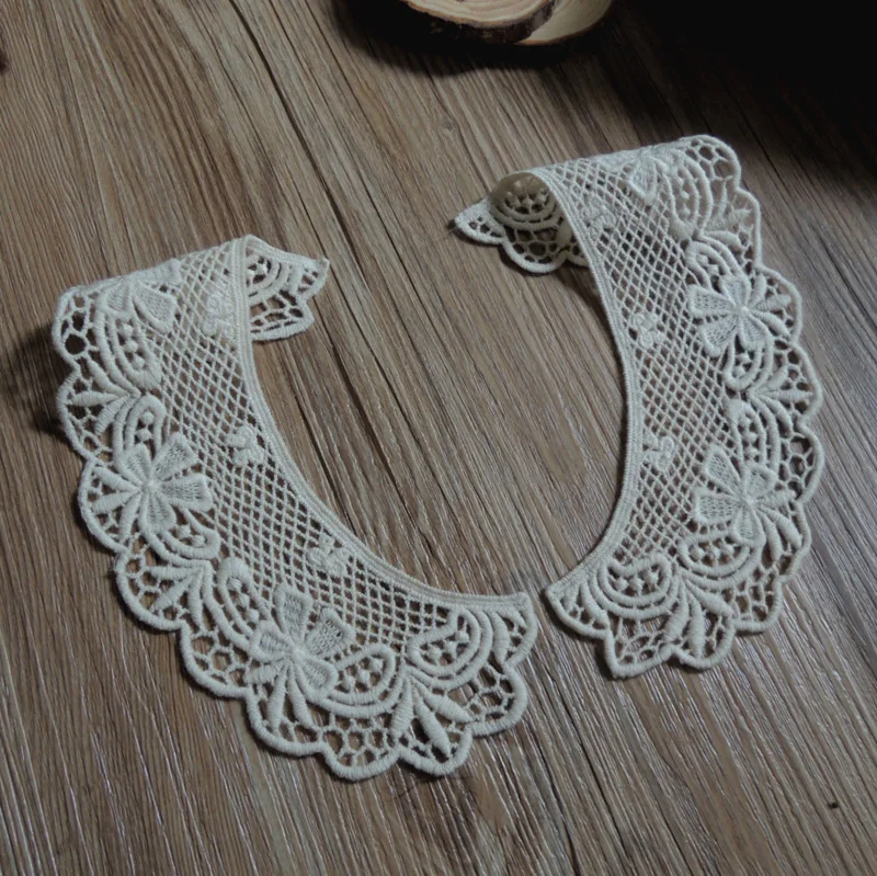 Free Shipping New Arrival Fashion Lace Collar ,cotton Lace Craft Sewing