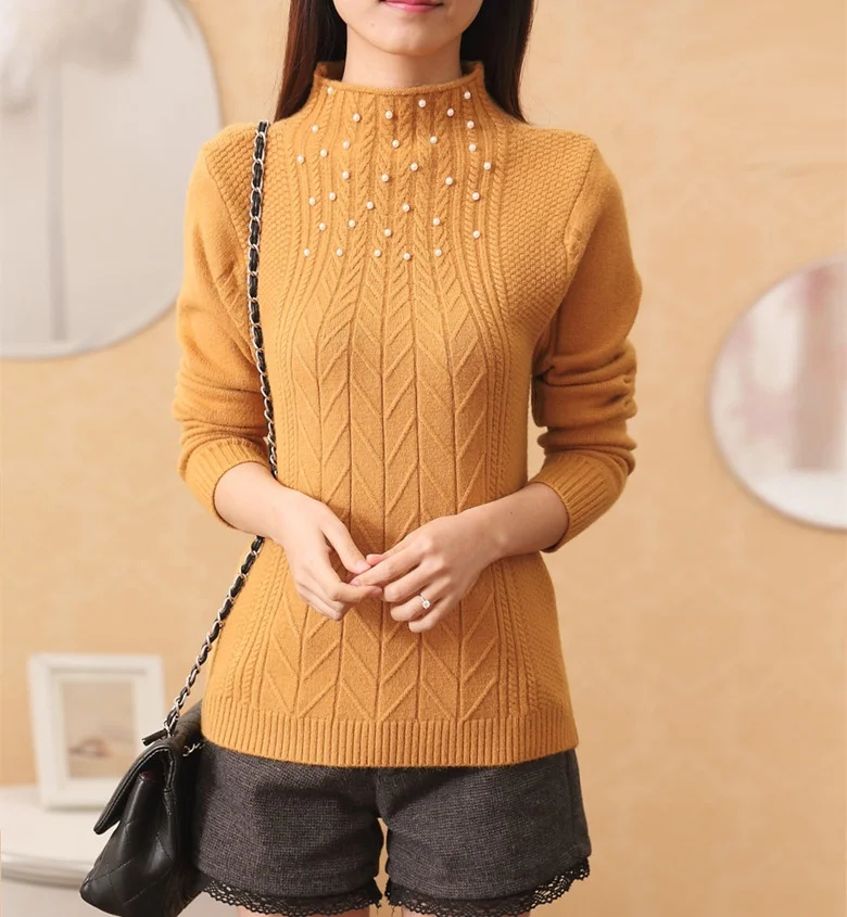 Hot sale new 2019 autumn-winter all-match slim sweater women outerwear turtleneck women sweater Hot sale new 2019 autumn-winter all-match slim sweater women outerwear turtleneck women sweater