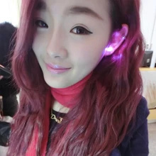 3 пары в упаковке Шарм светодиодная серьга со светодиодной подсветкой Корона светящаяся обувь с украшением в виде кристаллов нержавеющая ушные капли серьги-гвоздики, серьги, ювелирное изделие для женщин Рождественские подарки