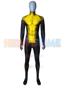 

Negasonic Teenage Warhead Deadpool Man Cosplay Costume High Quality Spandex Zentai Suit Deadpool Halloween Costume for Adult/Kid