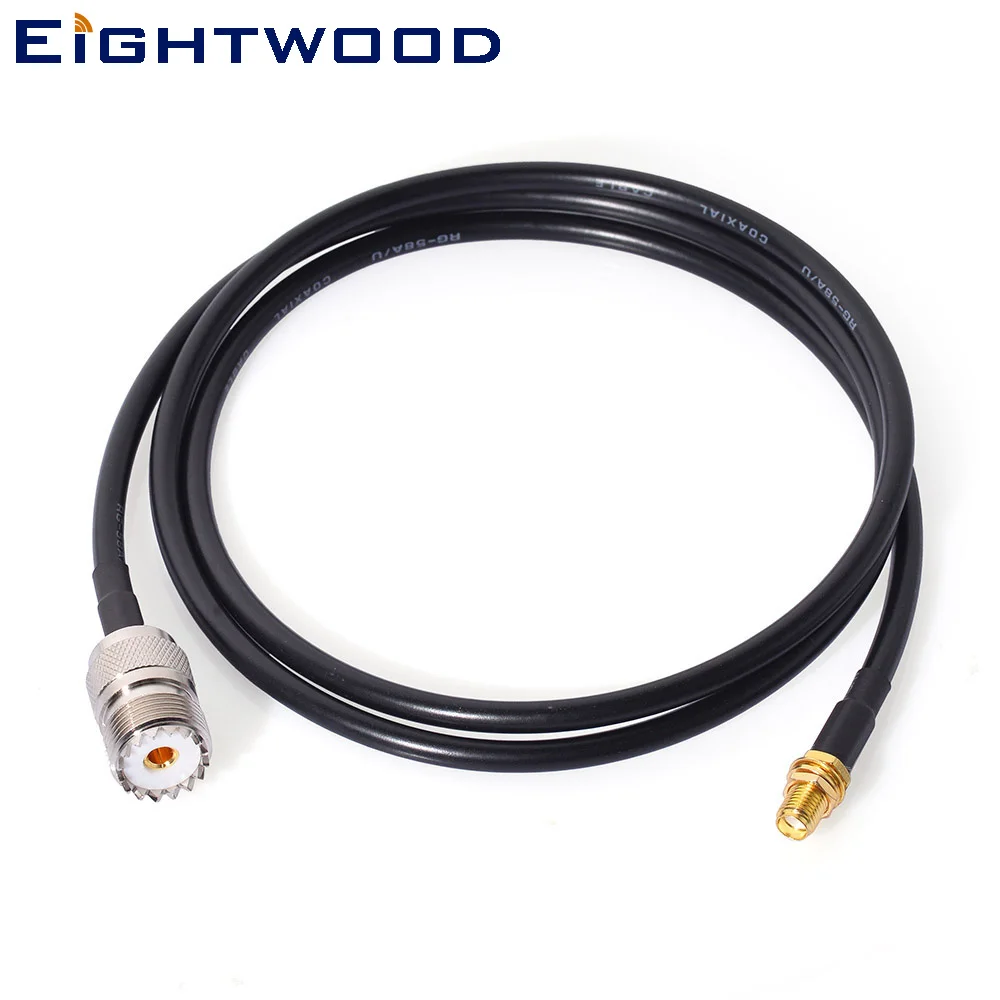 SMA  Male COAX CABLE CB,HAM,SCANNER ANTENNA CABLE LMR-400  100 FT  TNC Male