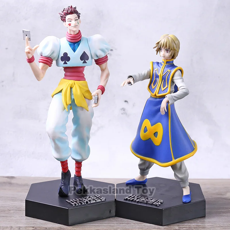 HunterXHunter Figrue Gon Freecss Killua Zoldyck Kurapika Hisoka фигурка ПВХ аниме коллекционная игрушка для мужчин подарок Детская модель