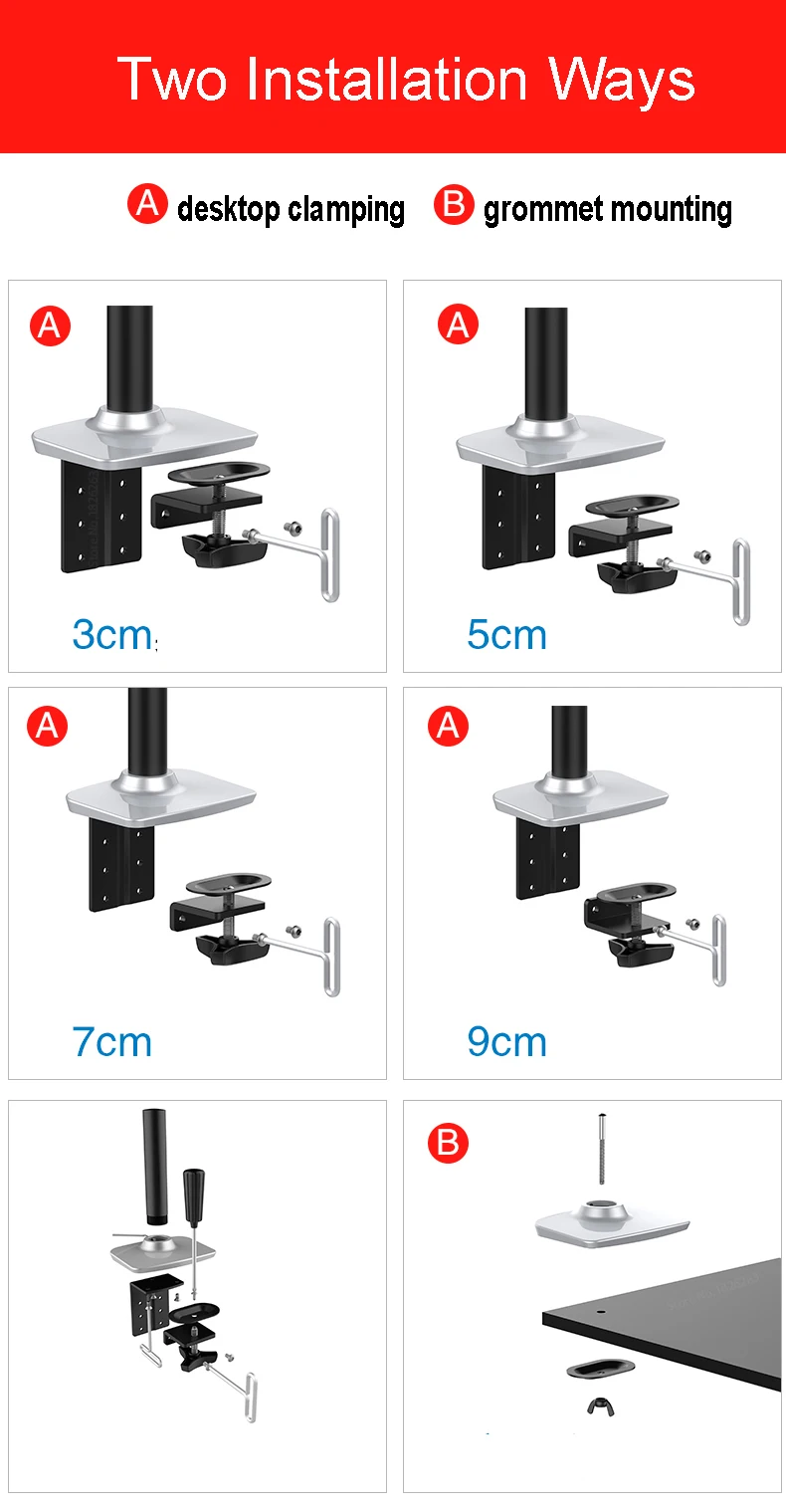 alta qualidade, fixação da mesa, suporte para