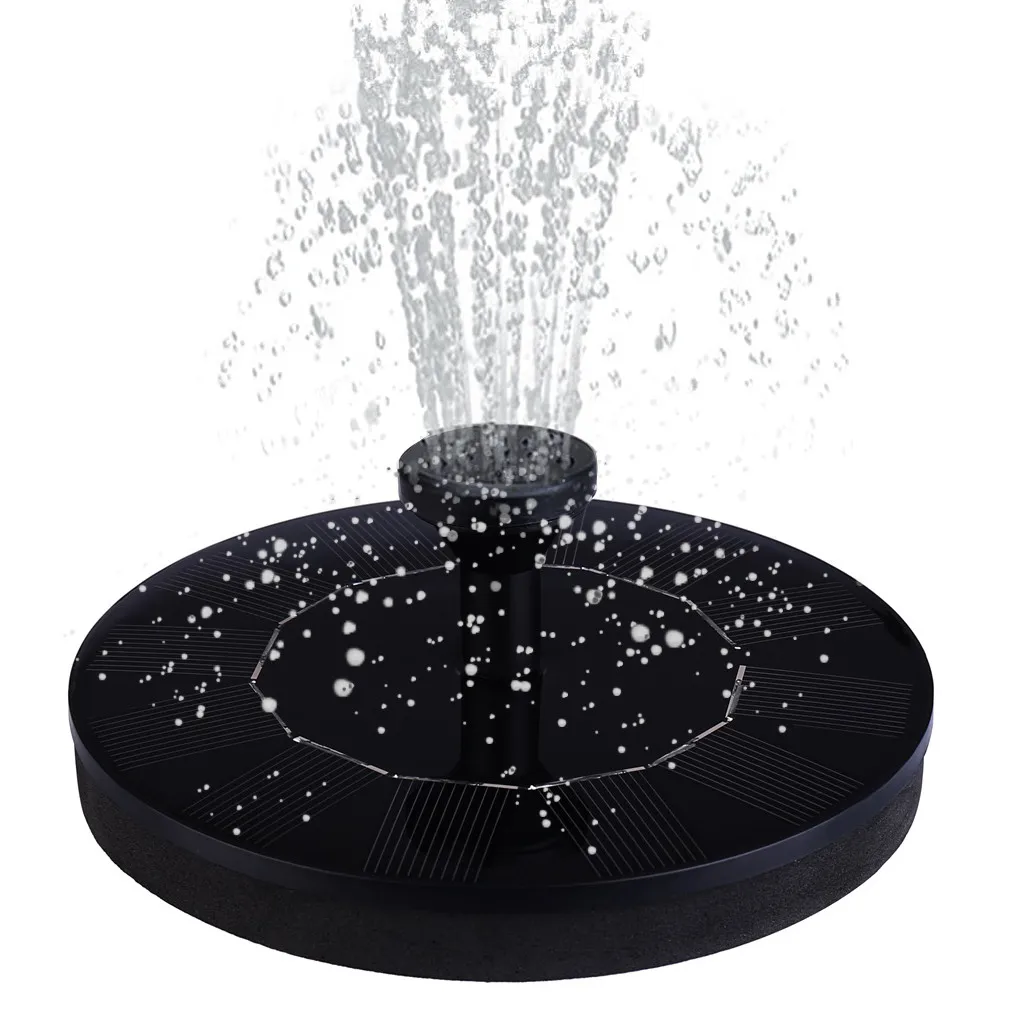 

Water Pump 2019 Solar Power Pump, Bird Bath Fountain Water Floating Pond Garden Patio Decor