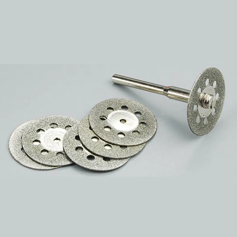 5 шт. 22 мм Алмазный диск для резки Колеса Dremel роторный инструмент Аксессуары Набор алмазных инструментов для камня алмазный шлифовальный круг для стекла
