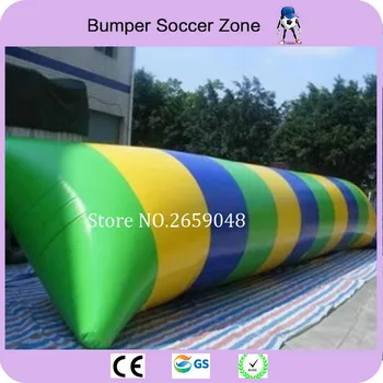 

Free Shipping 8x3m Fascinating Inflatable Blob Jump With 0.9mm Thickness PVC Tarpaulin, Jumping Pillow, Water Air Bag