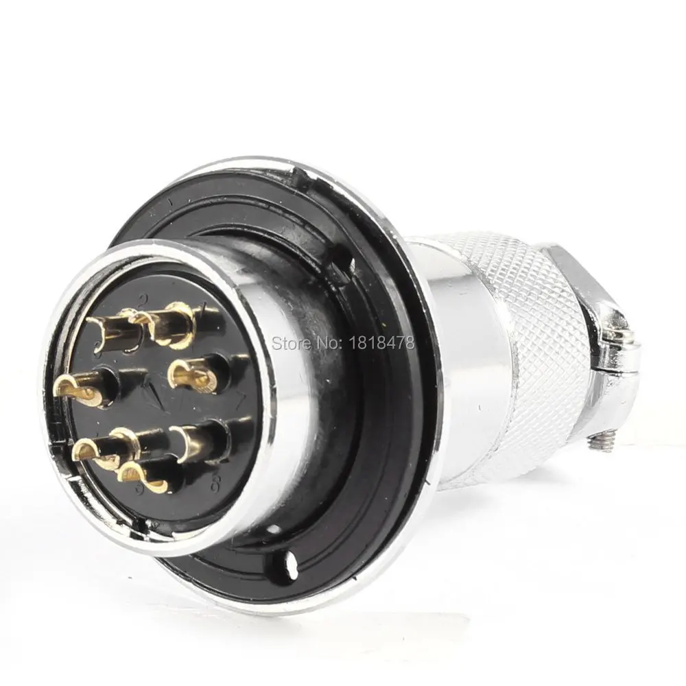 DF30 7 Waterproof 7P 7 Pin Electrical Deck Aviation Connector Plug 10A ...