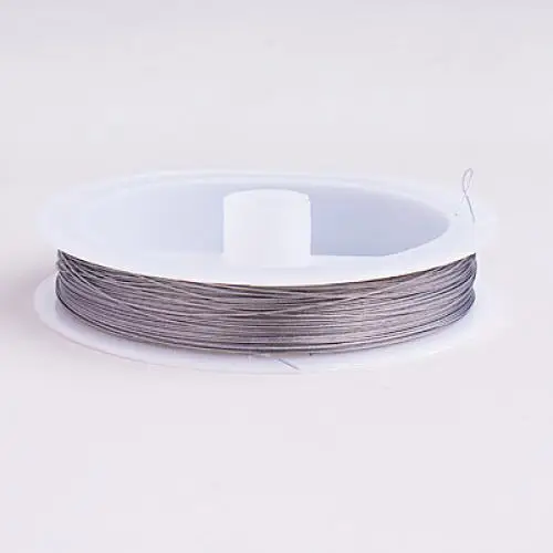 98.5 Yards Tigertail Wire Beading Wire Cord Thread Silver Strong Flexible 0.3mm