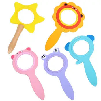 

Cartoon Animal Kids Magnifying Glass Magnifier with Handle Explore Learning Toy