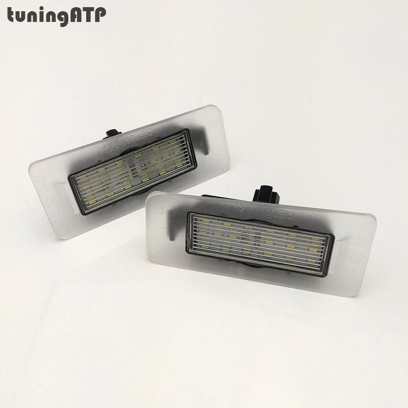 tuningATP Bright White LED License Plate Light Lamps For Hyundai