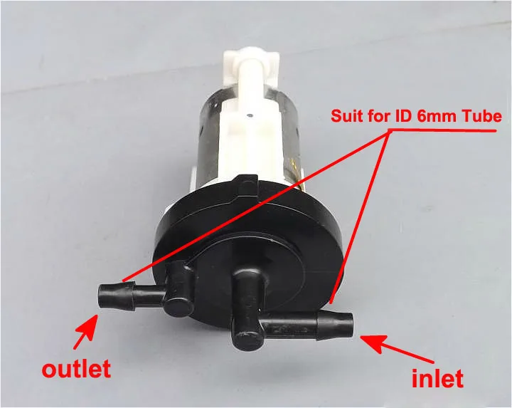 NuoNuoWell DC 12 В центробежный насос DIY Мини моторный насос лифт 3,5 м Замена аквариума циркуляция воды трубка 1 м