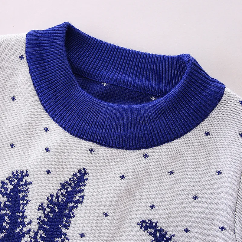 Новинка года; Детский свитер; Рождественский трикотажный Зимний пуловер с рисунком снеговика для мальчиков и девочек; Детский свитер; рубашка