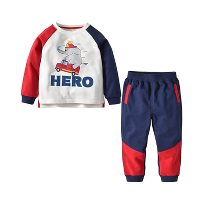 

BAOZIWO 2019 Kid Lovely Children Spring and Autumn Leisure New Style Children Boy Cute Kid Casual Suit