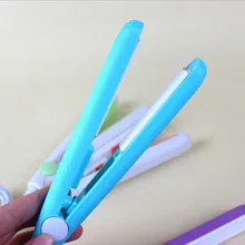 Новейший мини выпрямитель железа розовый керамический выпрямление гофре щипцы для завивки Инструменты для укладки волос бигуди