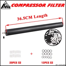 Pcp air filter Oil-water Separator 36CM For pcp compressor 4500psi 30Mpa 300bar Air Electronic Pcp Pump Diving filter